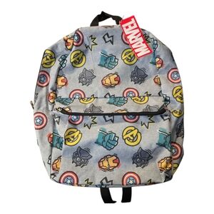 Marvel Super Heroes Backpack Carryon Hulk Captain America Black Panther Iron Man